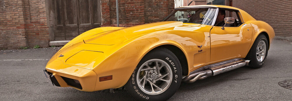 vintage Cheevrolet Corvette C3 Stingray
